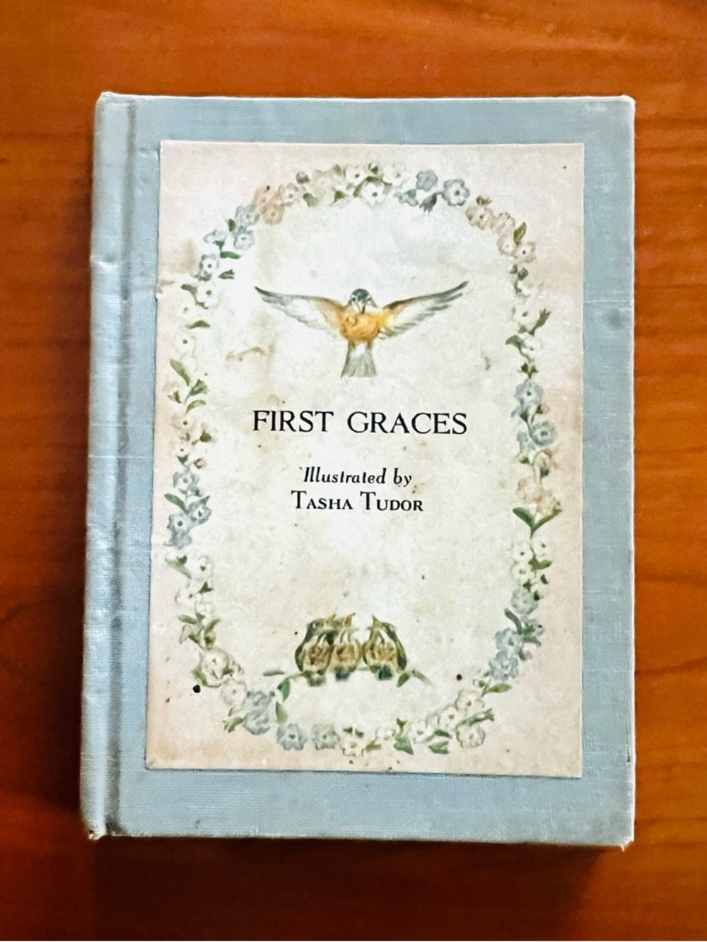 VINTAGE TASHA TUDOR ILLUSTRATED FIRST EDITION 1955 BOOK “FIRST GRACES”